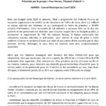 Conseils municipaux